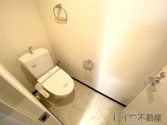 トイレ　ゆったりとした空間のトイレです