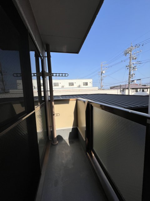 バルコニー　※写真は他号室です