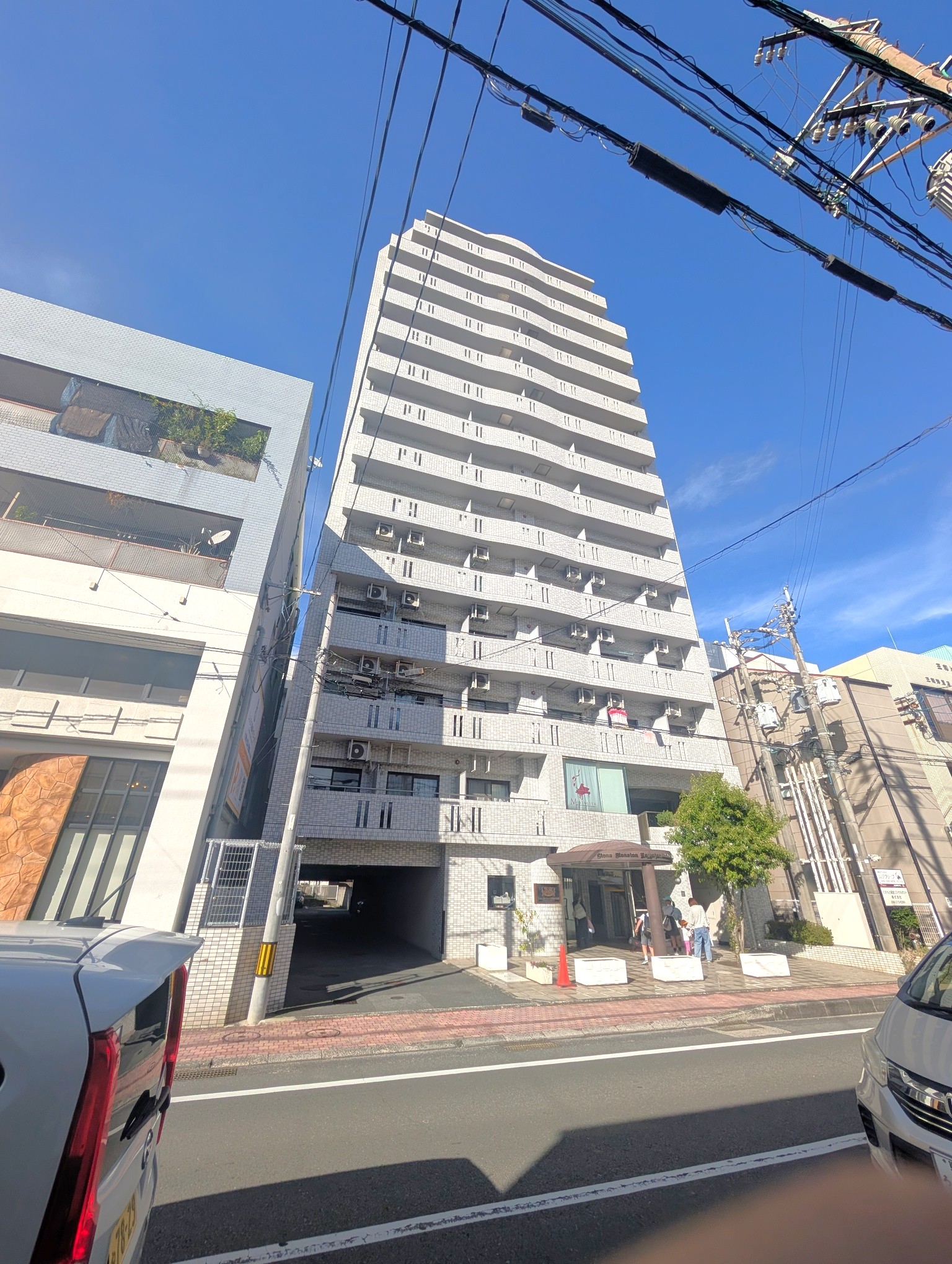 ライオンズマンション古城堀端公園第二の外観写真