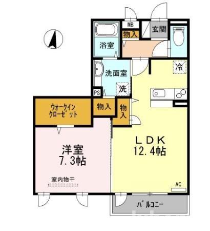 ペリドットの間取り写真