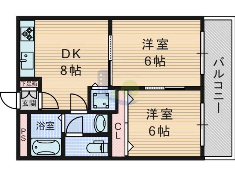 第2高光マンションの間取り写真