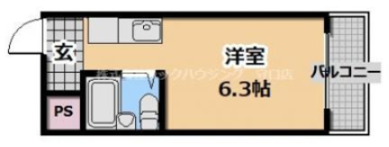 フロンティア21の間取り写真