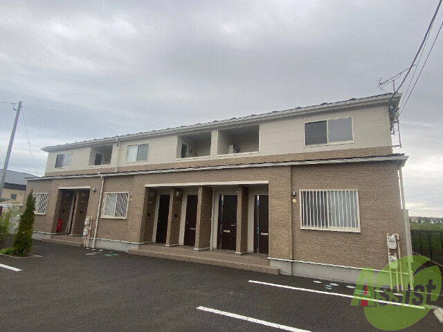 建物外観　名取市美田園８（サンパレス・キワ）