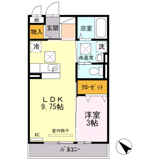 アドラーブル.の間取り写真