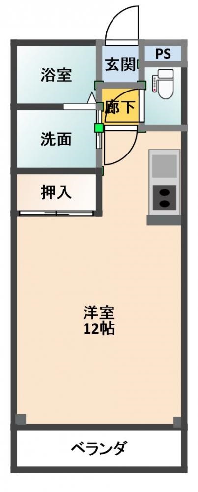 【ベルメゾンホンダの間取り】