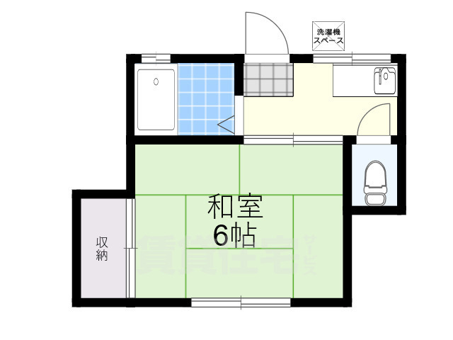 武蔵野市中町のアパートの間取り