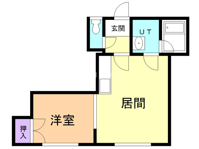 ニューハイツ丸友の間取り