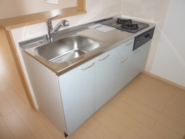 キッチン　同型モデルの部屋の写真です