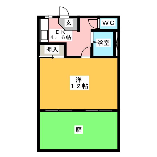 メゾン旭の間取り