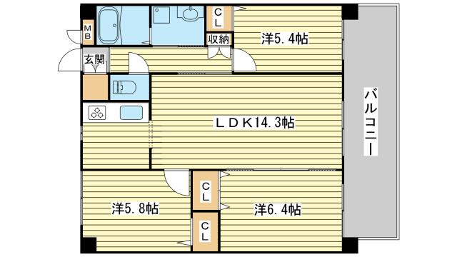 マノワールの間取り