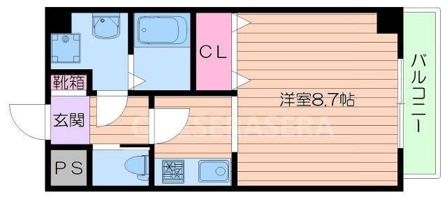 Chouetteの間取り