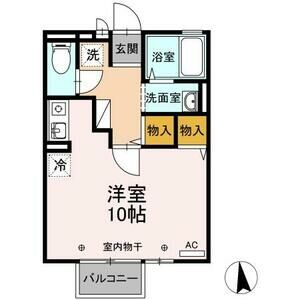 セジュール本町の間取り