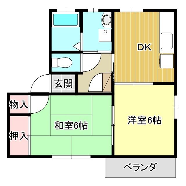 フォーレス後藤の間取り