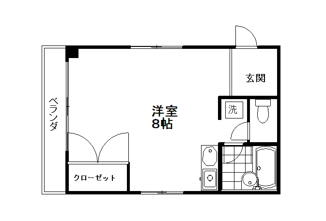 荒川区南千住のマンションの間取り