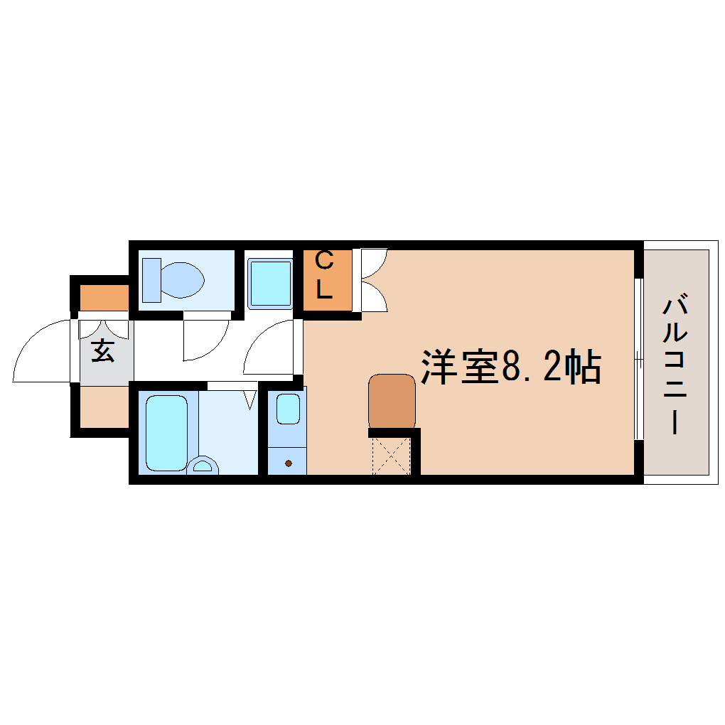 エクステリアＪＩＮ川内の間取り