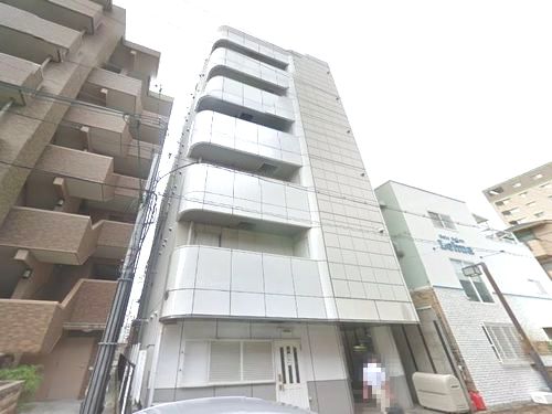 【明石市東仲ノ町のマンションの建物外観】