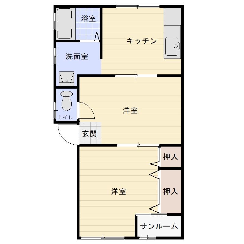 グランデハウス高田の間取り