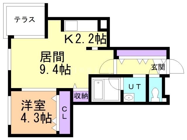 S-RESIDENCE元町alectraの間取り