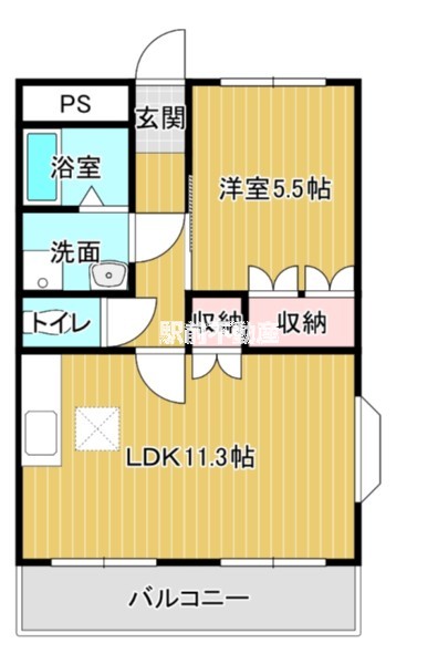 リオグランデかわのの間取り