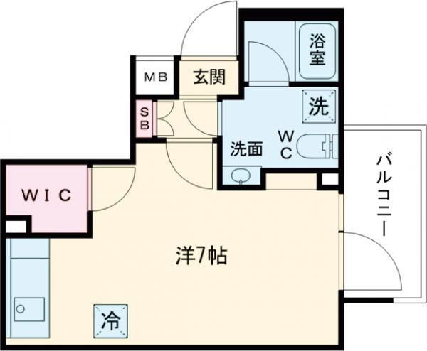 クレヴィスタ四ツ木の間取り