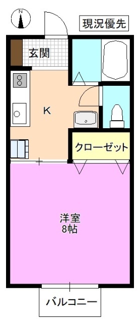 クリア塩尻の間取り