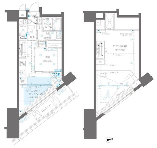 ズーム新宿御苑前の間取り