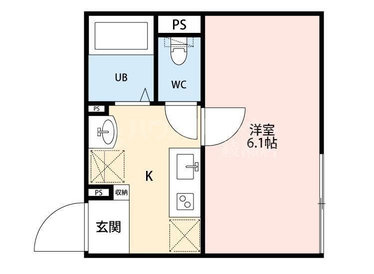 メゾン　プランタンの間取り