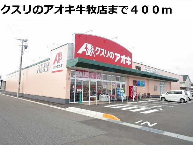 【瑞穂市牛牧のアパートのドラックストア】