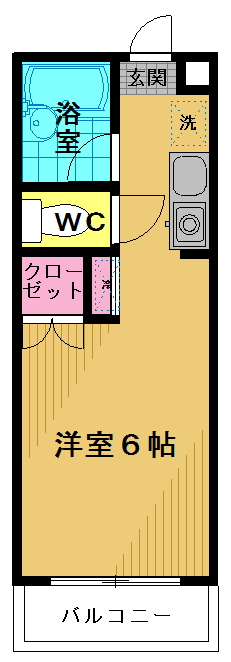内海小柳マンションの間取り
