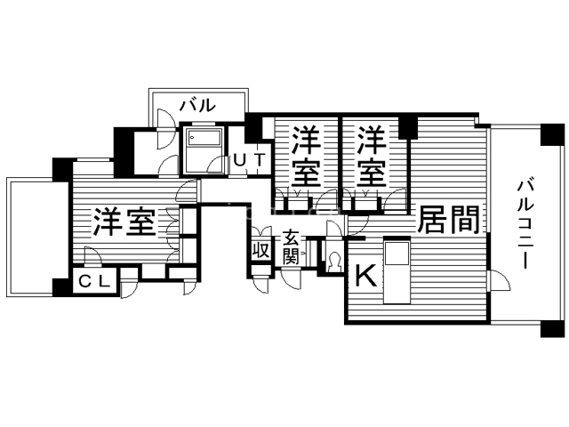 グランカーサ裏参道の間取り