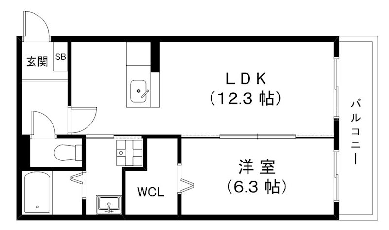 メゾンプレミアの間取り