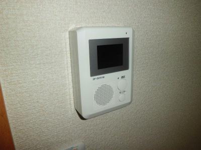 その他　来客の姿が分かるモニターホン。