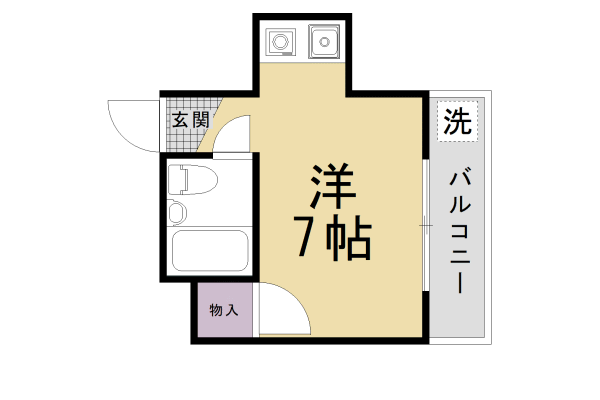 ペガサスハイツの間取り