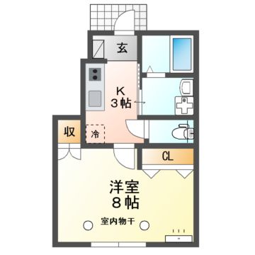 グランドパレス御所橋　IIIの間取り