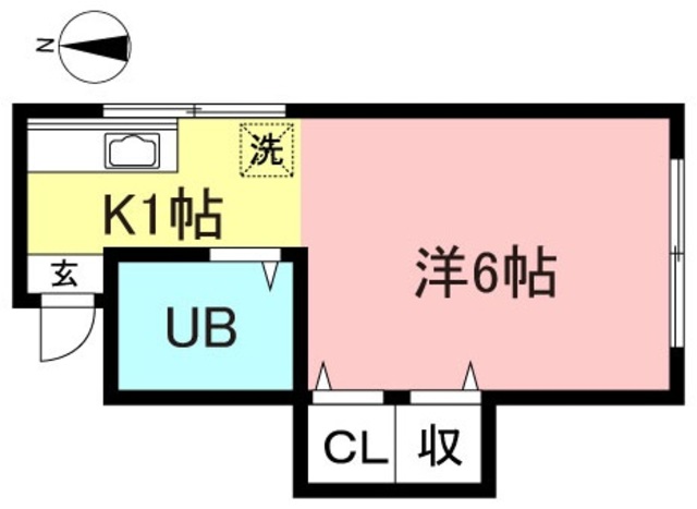 ハイツＯＮＯの間取り