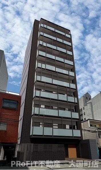 【ブエナビスタ難波サウスの建物外観】