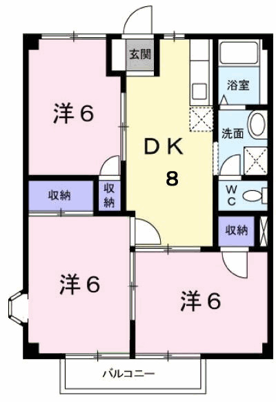 ファインハイツIIIの間取り