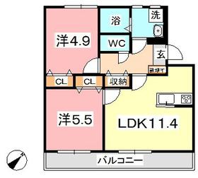 メゾン小松の間取り