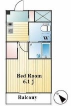 北区赤羽西のマンションの間取り