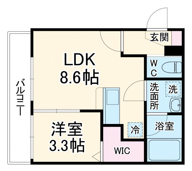 Ａｖａｎｔｉ新守山の間取り