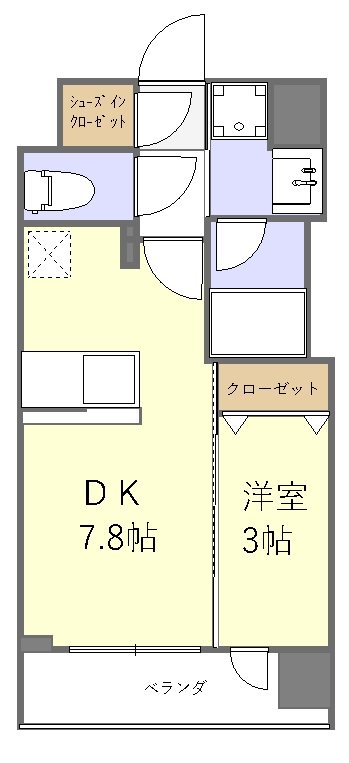 ベラジオ　雅び　西大路七条の間取り