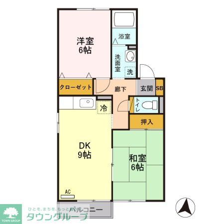 さいたま市西区三橋のアパートの間取り