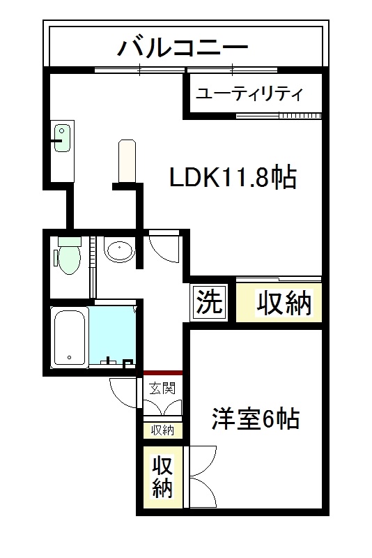 ボー・セジュールの間取り