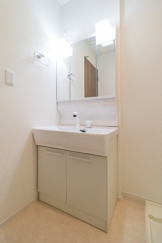 洗面設備　図面と現状に相違がある場合には現状を優先