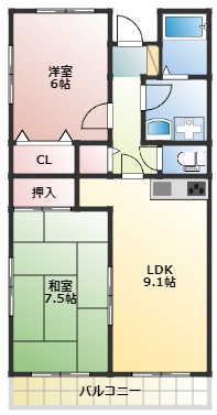 バードバレーＷＥＳＴの間取り