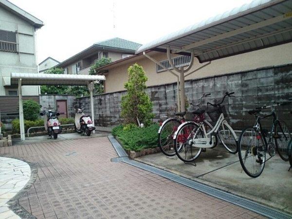 その他共有部分　自転車置き場！