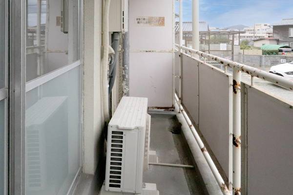 バルコニー　ビレッジハウスの同一物件・同一タイプの間取りの写真です