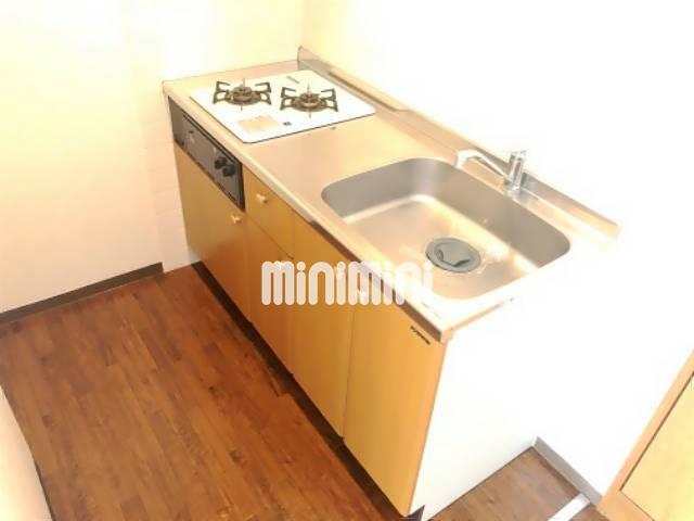 キッチン　二口コンロ