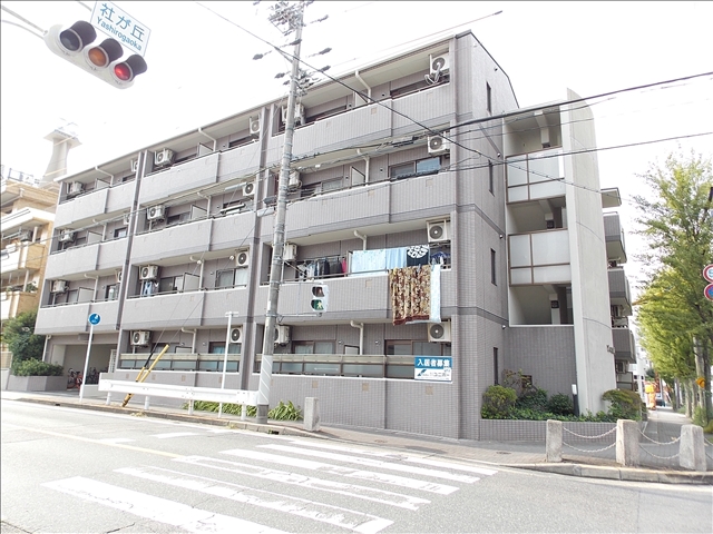 建物外観　コンクリートうちっぱなしのオシャレな外観