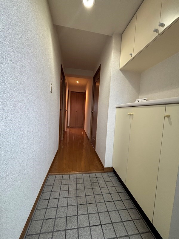 玄関　大容量のシューズボックス